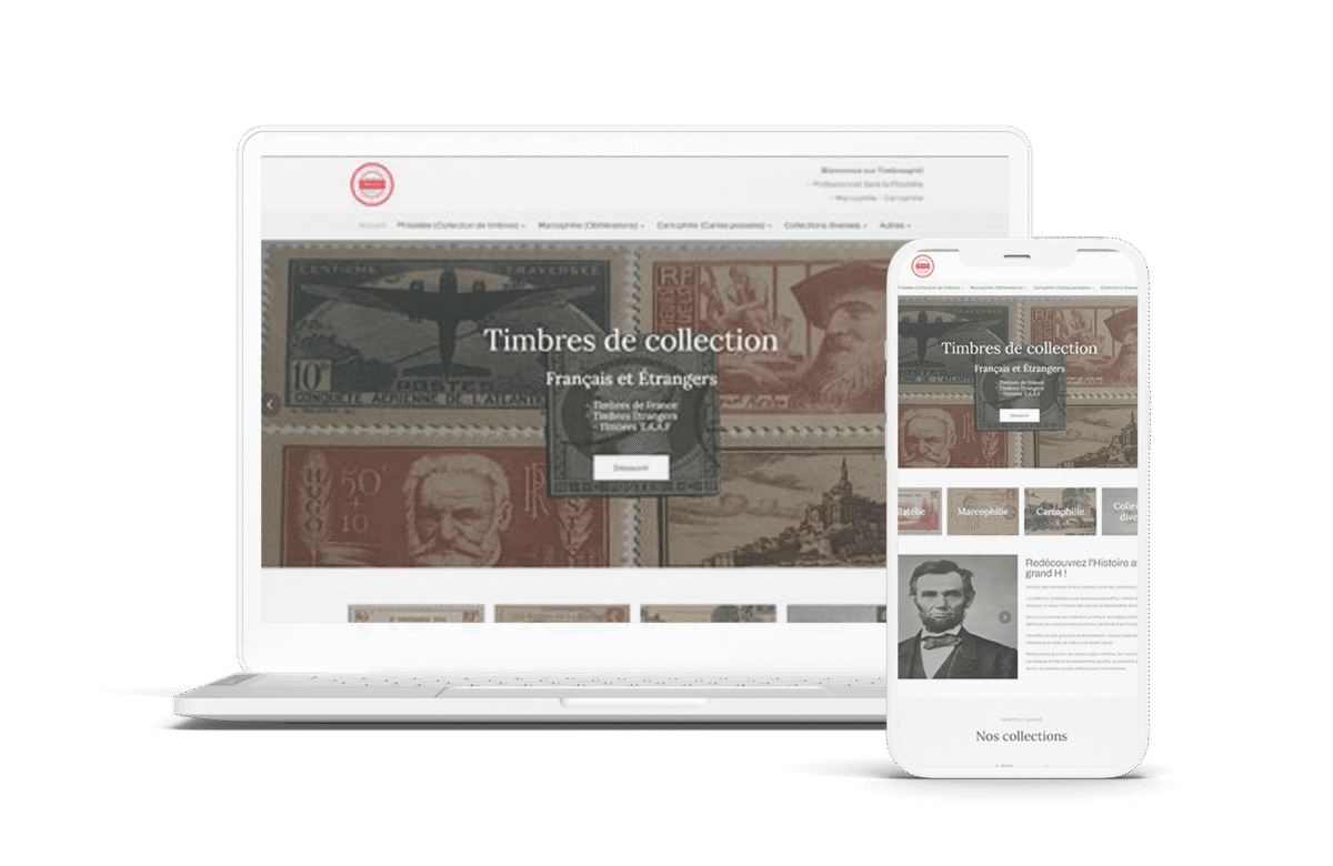 Réalisation: Création d’une boutique en ligne de Philatélie avec WordPress et WooCommerce