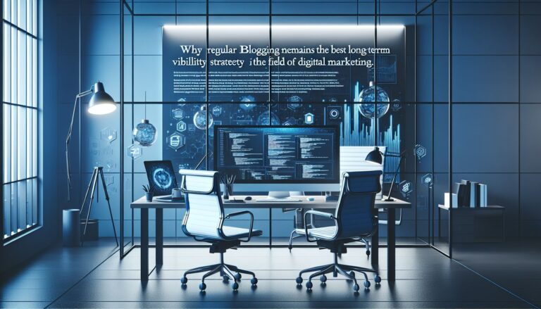 Pourquoi bloguer régulièrement reste la meilleure stratégie de visibilité long terme