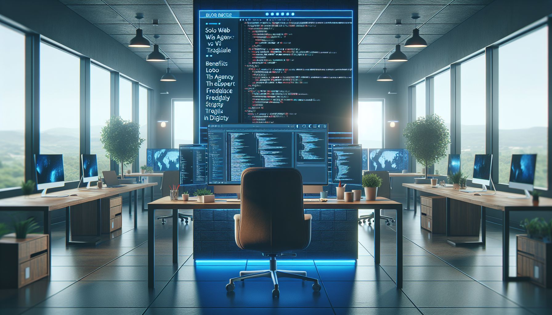 Agence web solo vs agence traditionnelle : les avantages du freelance expert