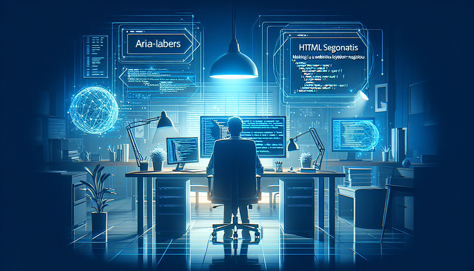 Aria-labels et sémantique HTML : rendre son site navigable au clavier